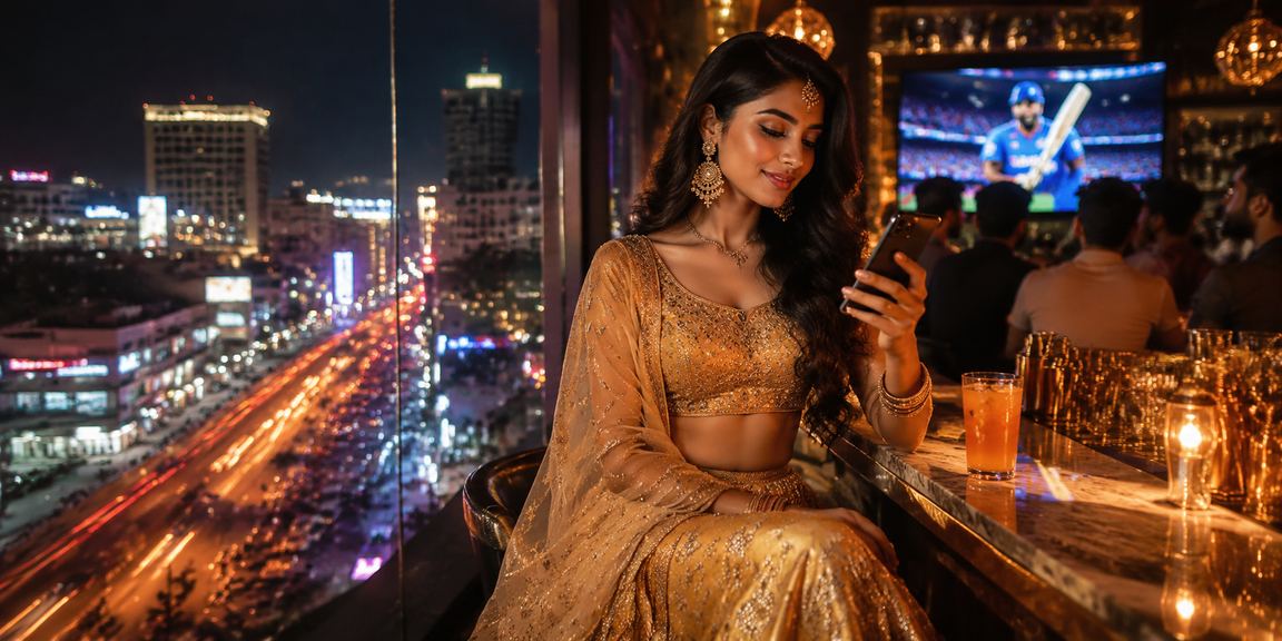 Bangalore players enjoying mobile cricket betting and casino games